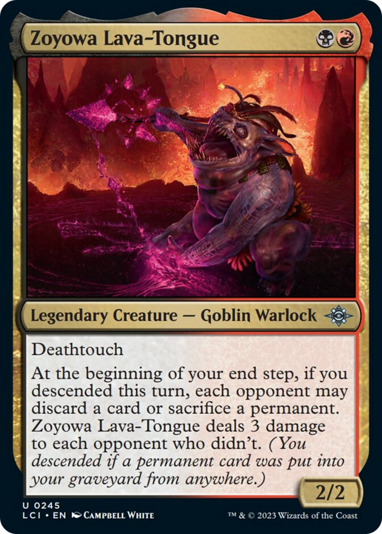 Zoyowa Lava-Tongue [The Lost Caverns of Ixalan] | Mindsight Gaming