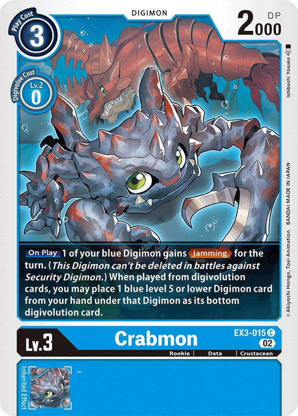 Crabmon [EX3-015] [Draconic Roar] | Mindsight Gaming