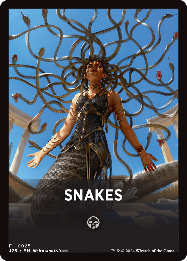 Snakes Theme Card [Foundations Jumpstart Front Cards] | Mindsight Gaming