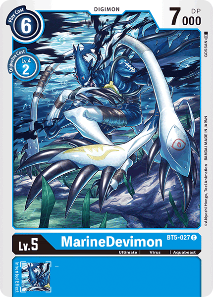 MarineDevimon [BT5-027] [Battle of Omni] | Mindsight Gaming