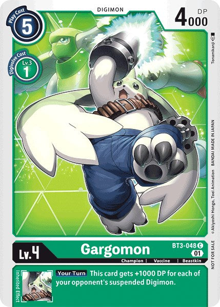 Gargomon [BT3-048] (Winner Pack Next Adventure) [Release Special Booster Promos] | Mindsight Gaming