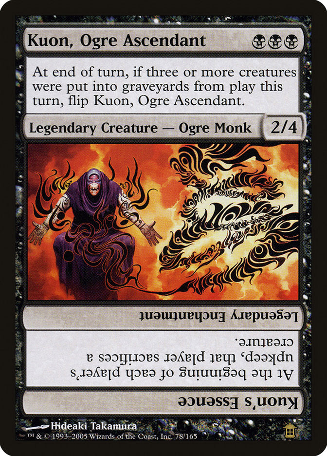 Kuon, Ogre Ascendant // Kuon's Essence [Saviors of Kamigawa] | Mindsight Gaming