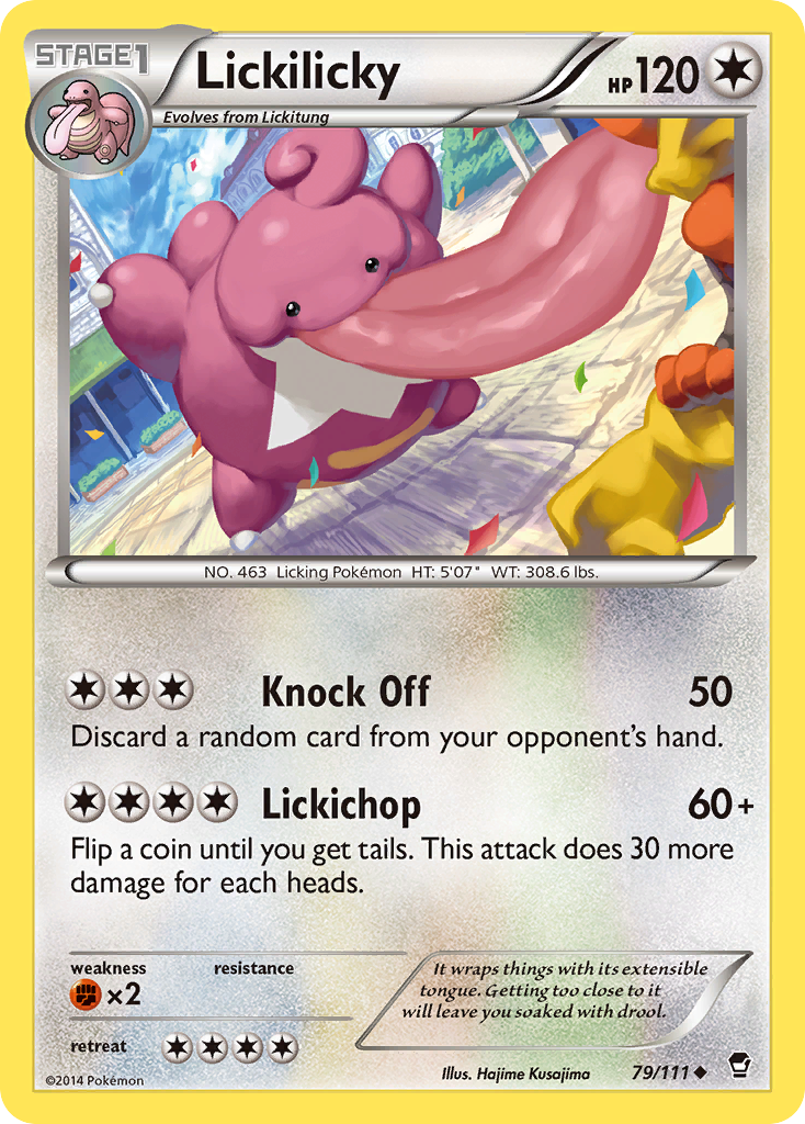 Lickilicky (79/111) [XY: Furious Fists] | Mindsight Gaming