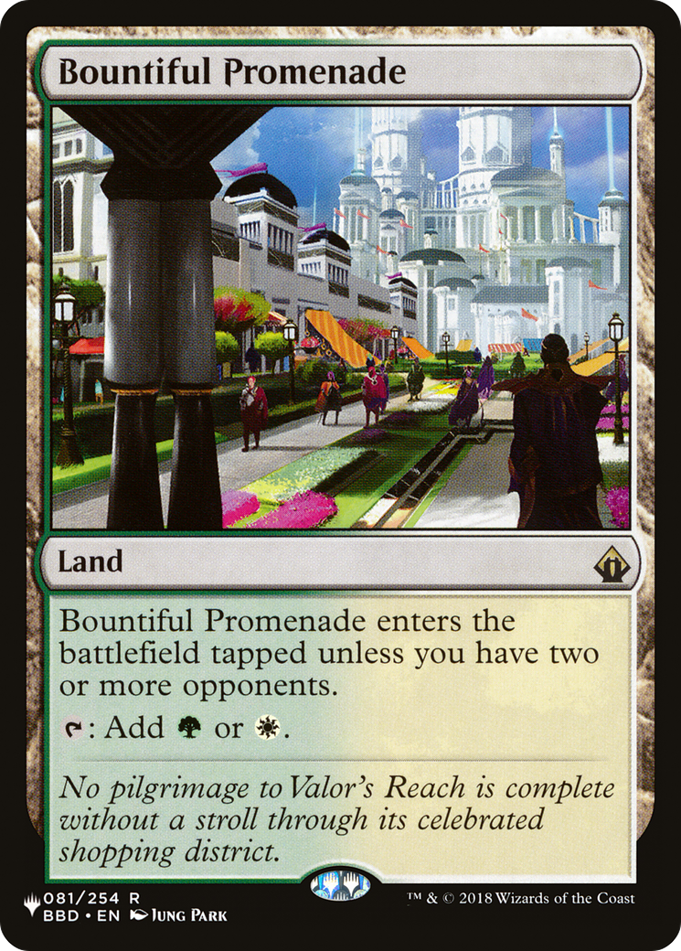 Bountiful Promenade [The List] | Mindsight Gaming