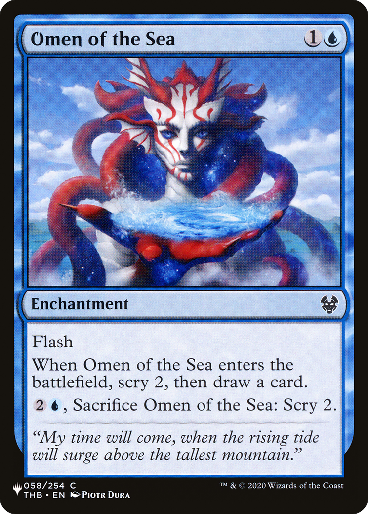 Omen of the Sea [The List Reprints] | Mindsight Gaming