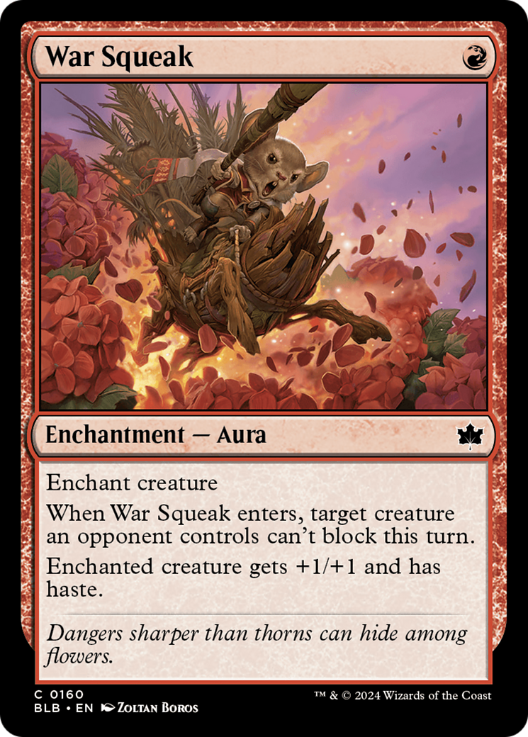 War Squeak [Bloomburrow] | Mindsight Gaming