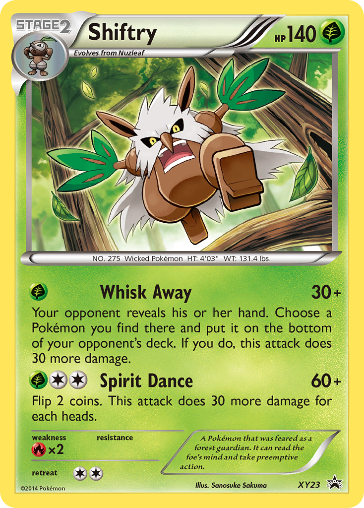 Shiftry (XY23) [XY: Black Star Promos] | Mindsight Gaming