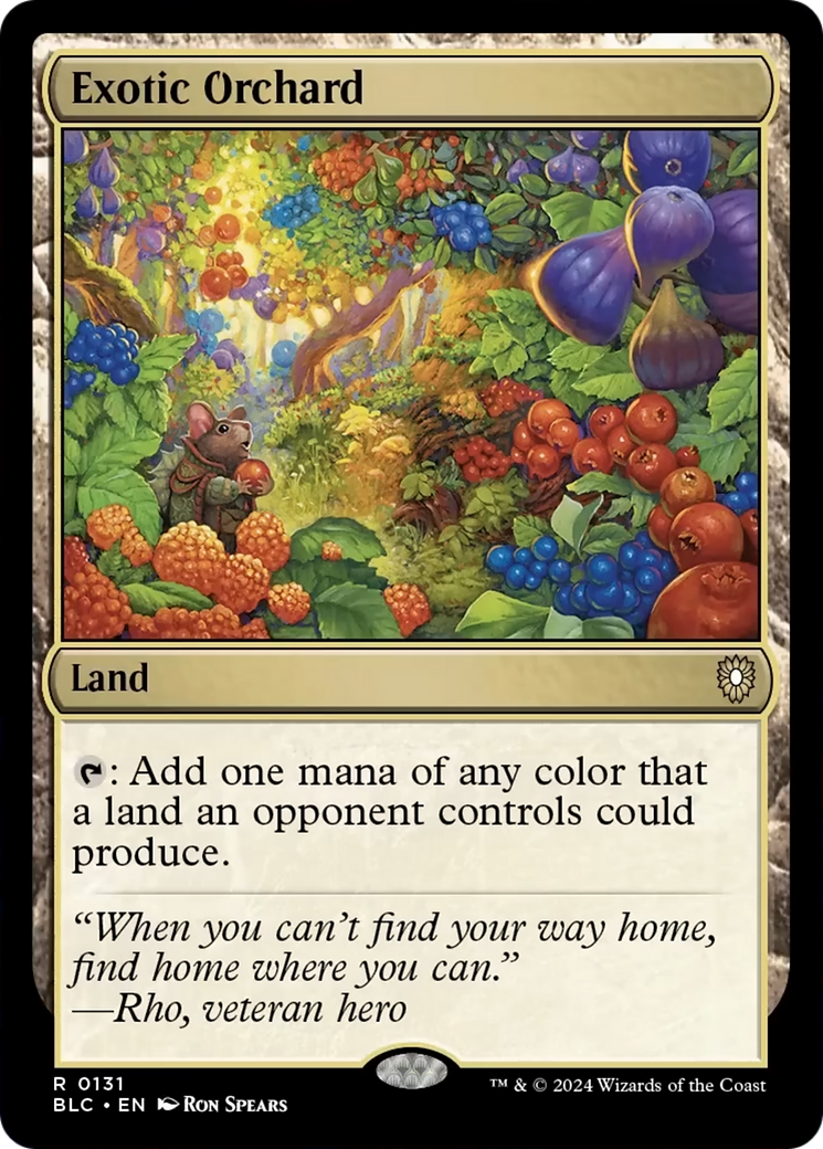 Exotic Orchard [Bloomburrow Commander] | Mindsight Gaming