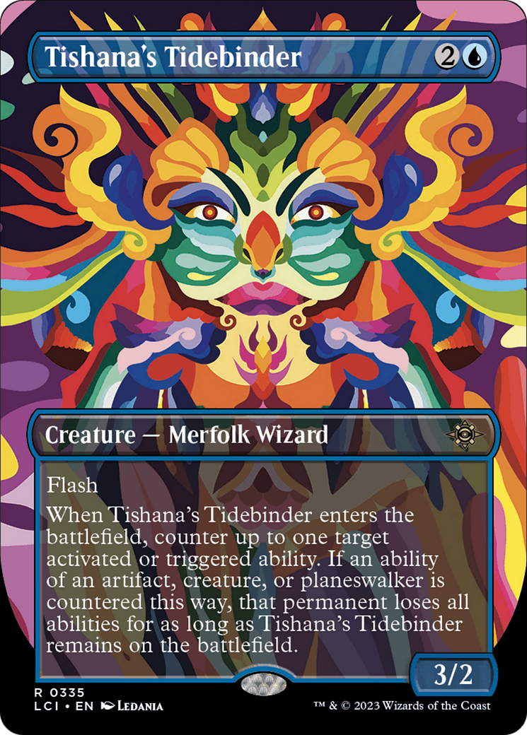 Tishana's Tidebinder (Borderless) [The Lost Caverns of Ixalan] | Mindsight Gaming