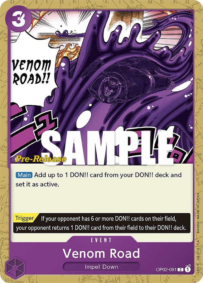 Venom Road [Paramount War Pre-Release Cards] | Mindsight Gaming