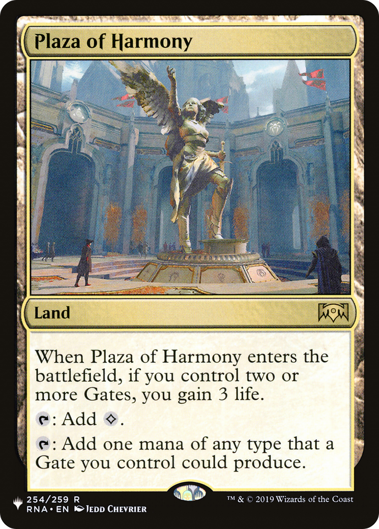 Plaza of Harmony [The List] | Mindsight Gaming