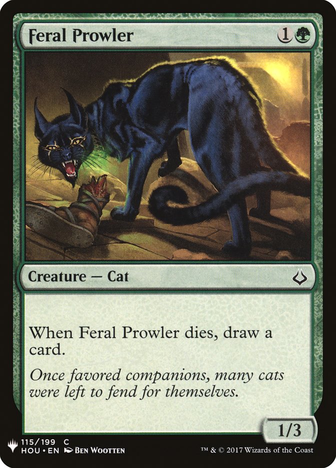 Feral Prowler [Mystery Booster] | Mindsight Gaming