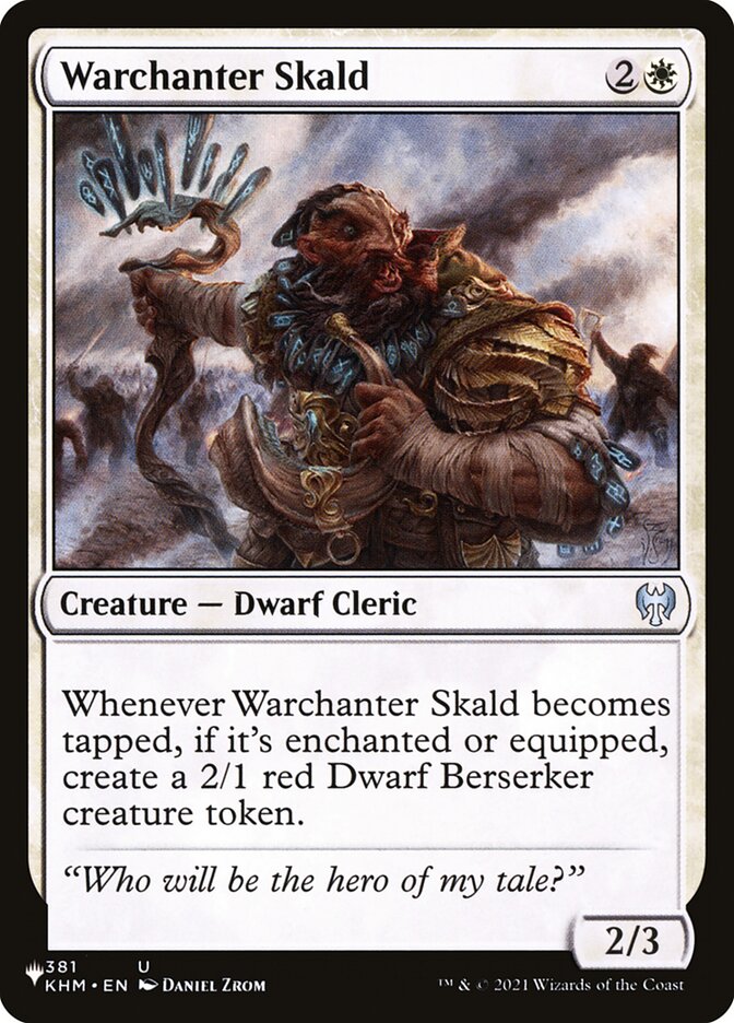 Warchanter Skald [The List] | Mindsight Gaming