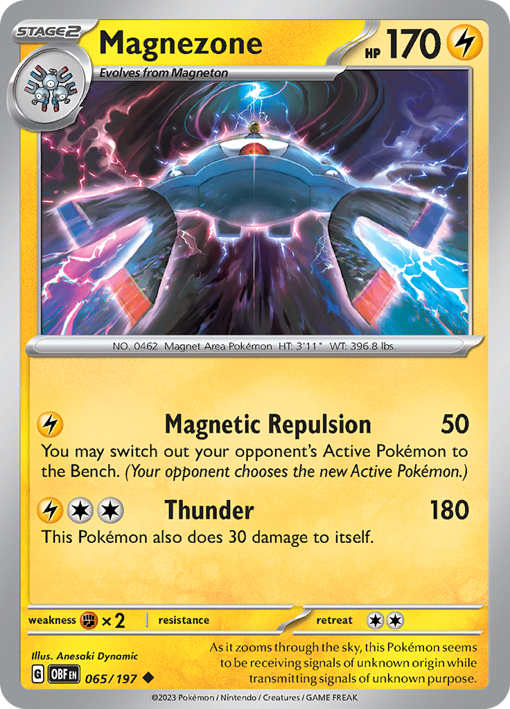 Magnezone (065/197) [Scarlet & Violet: Obsidian Flames] | Mindsight Gaming