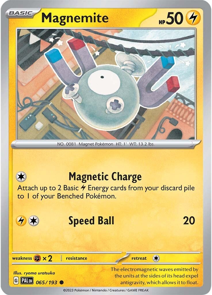 Magnemite (065/193) [Scarlet & Violet: Paldea Evolved] | Mindsight Gaming