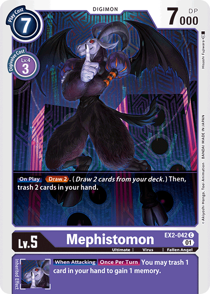 Mephistomon [EX2-042] [Digital Hazard] | Mindsight Gaming