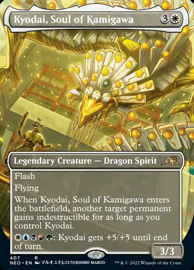 Kyodai, Soul of Kamigawa (Borderless Alternate Art) [Kamigawa: Neon Dynasty] | Mindsight Gaming