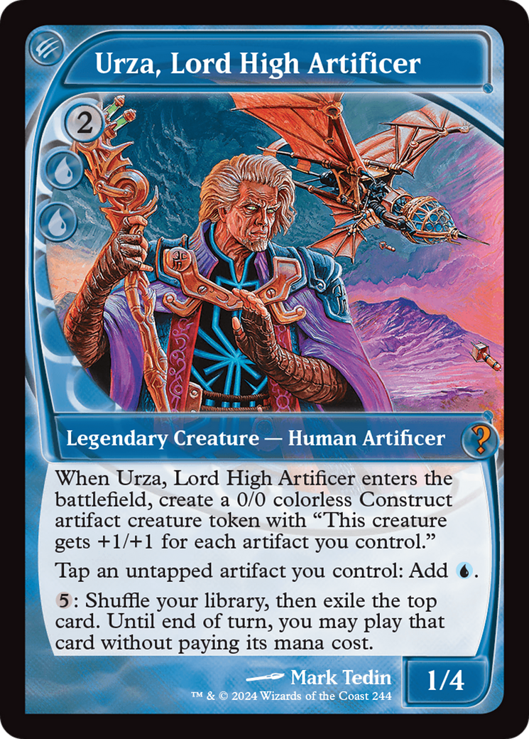 Urza, Lord High Artificer (Future Sight) [Mystery Booster 2] | Mindsight Gaming