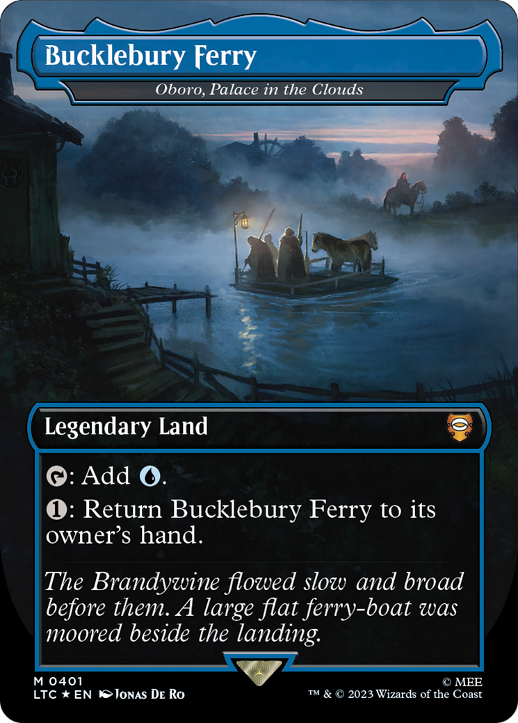 Bucklebury Ferry - Oboro, Palace in the Clouds (Surge Foil Realms and Relics) [The Lord of the Rings: Tales of Middle-Earth Commander] | Mindsight Gaming