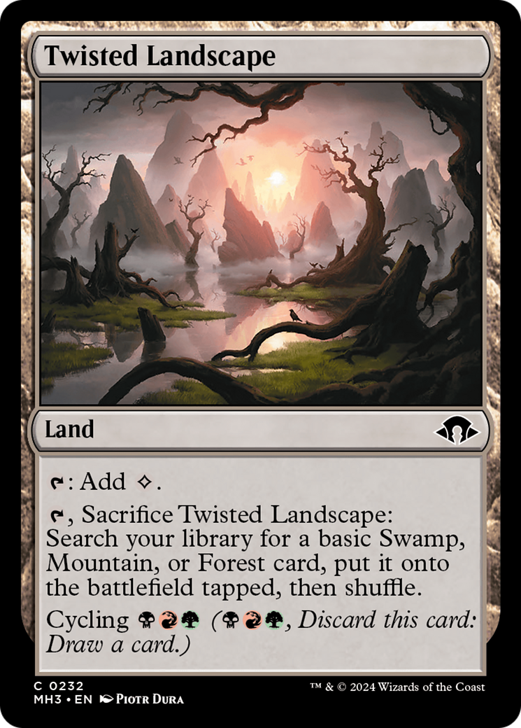 Twisted Landscape [Modern Horizons 3] | Mindsight Gaming