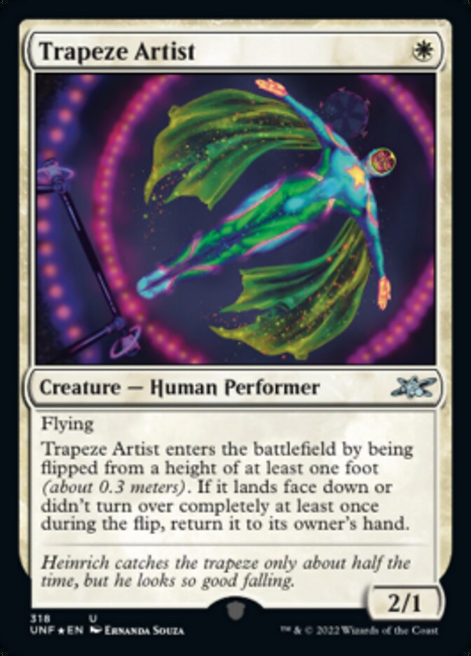 Trapeze Artist (Galaxy Foil) [Unfinity] | Mindsight Gaming