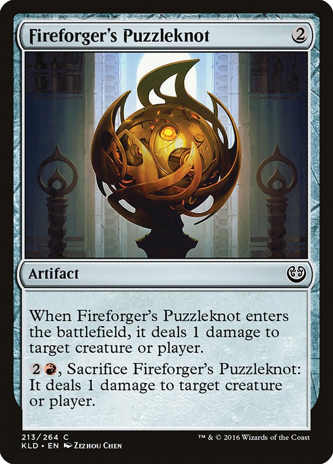 Fireforger's Puzzleknot [Kaladesh] | Mindsight Gaming