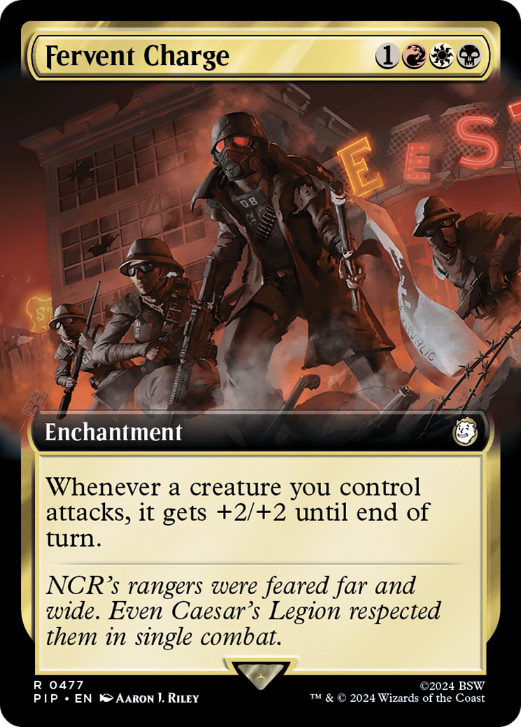 Fervent Charge (Extended Art) [Fallout] | Mindsight Gaming