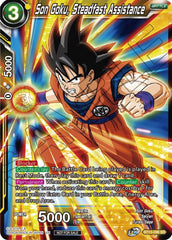 Son Goku, Steadfast Assistance (Zenkai Series Tournament Pack Vol.1) (BT15-096) [Tournament Promotion Cards] | Mindsight Gaming