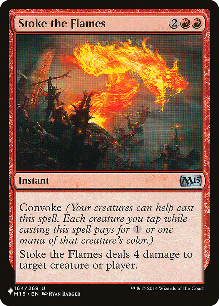 Stoke the Flames [The List Reprints] | Mindsight Gaming