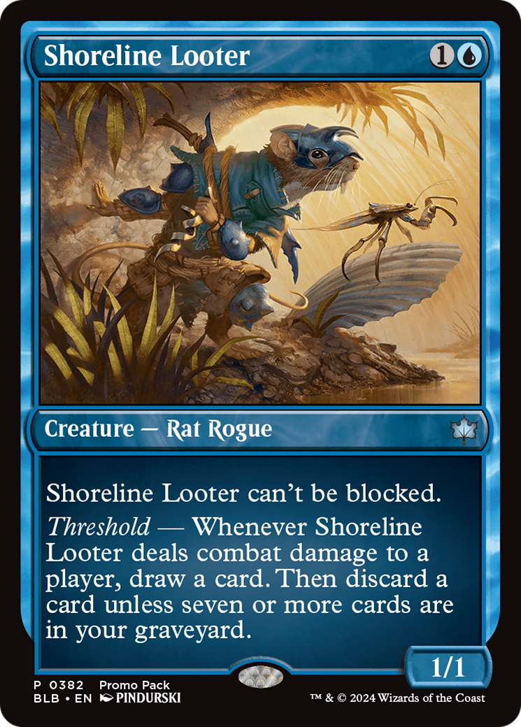 Shoreline Looter [Bloomburrow Promos] | Mindsight Gaming