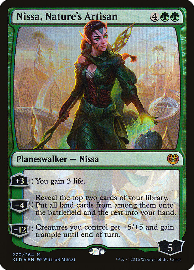 Nissa, Nature's Artisan [Kaladesh] | Mindsight Gaming