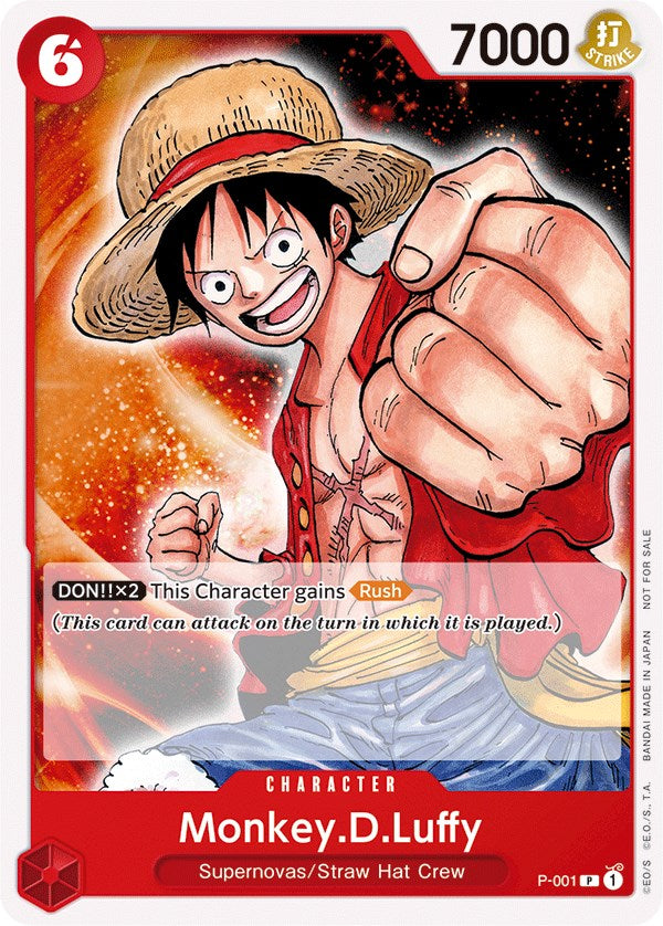 Monkey.D.Luffy (Promotion Pack 2022) [One Piece Promotion Cards] | Mindsight Gaming