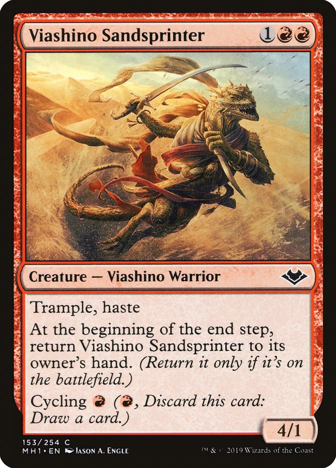 Viashino Sandsprinter [Modern Horizons] | Mindsight Gaming