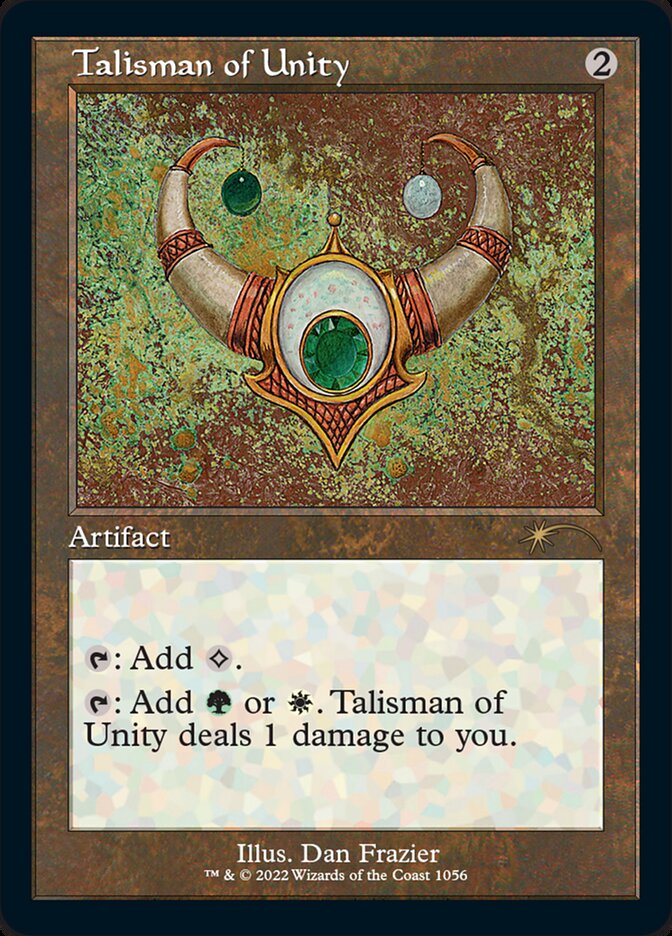 Talisman of Unity (Foil Etched) [Secret Lair Drop Series] | Mindsight Gaming