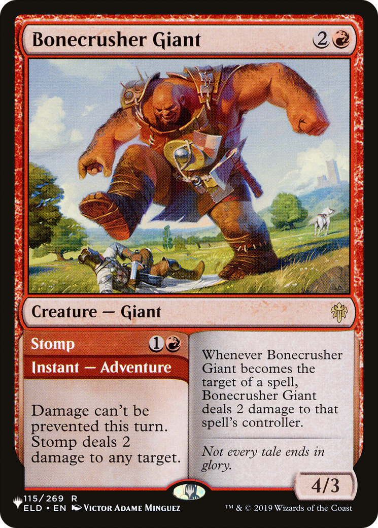 Bonecrusher Giant [The List Reprints] | Mindsight Gaming