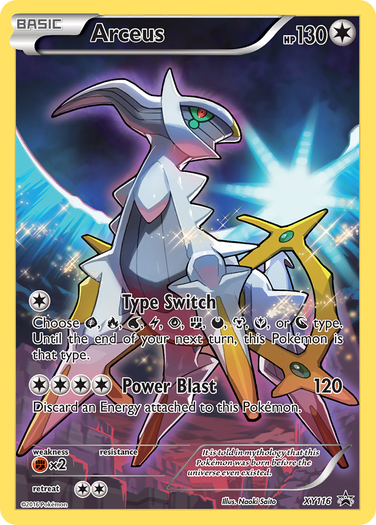 Arceus (XY116) [XY: Black Star Promos] | Mindsight Gaming