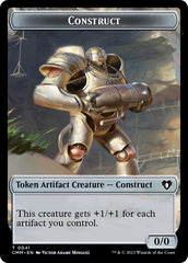 Thopter // Construct (41) Double-Sided Token [Commander Masters Tokens] | Mindsight Gaming