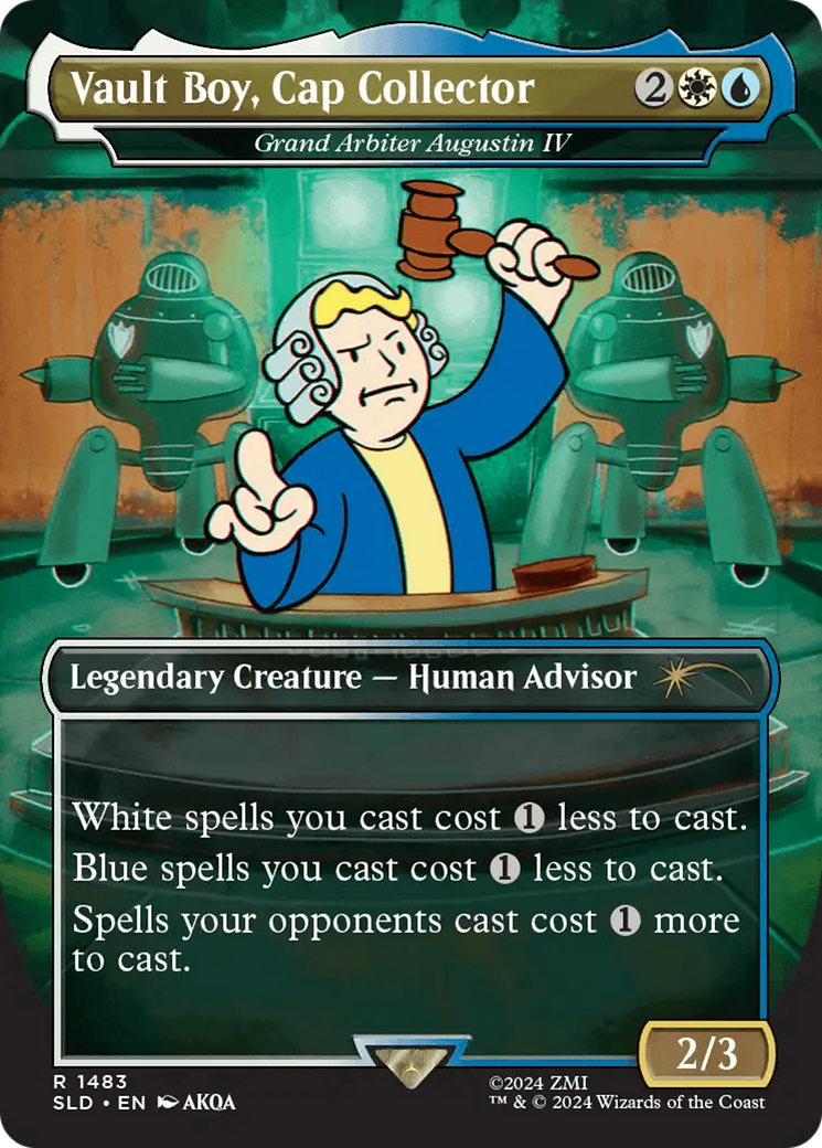 Vault Boy, Cap Collector - Grand Arbiter Augustin IV [Secret Lair Drop Series] | Mindsight Gaming