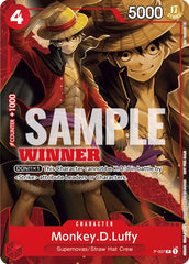 Monkey.D.Luffy (P-007) (Winner Pack Vol. 1) [One Piece Promotion Cards] | Mindsight Gaming