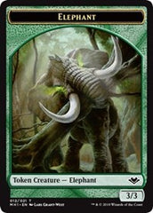 Elephant (012) // Spirit (016) Double-Sided Token [Modern Horizons Tokens] | Mindsight Gaming