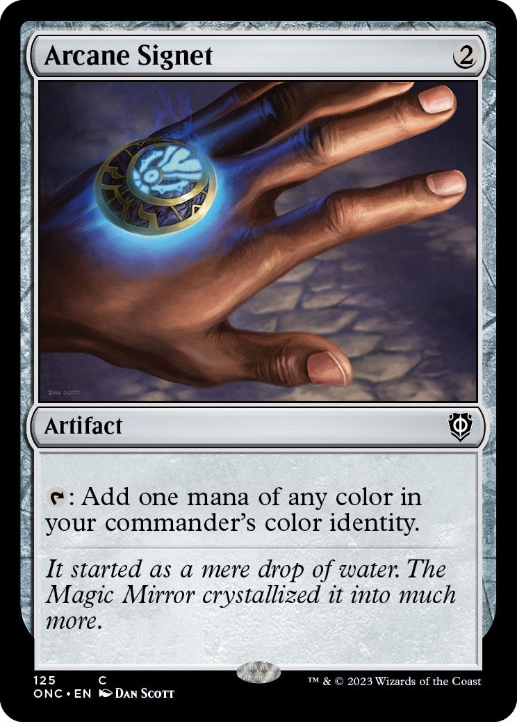 Arcane Signet [Phyrexia: All Will Be One Commander] | Mindsight Gaming