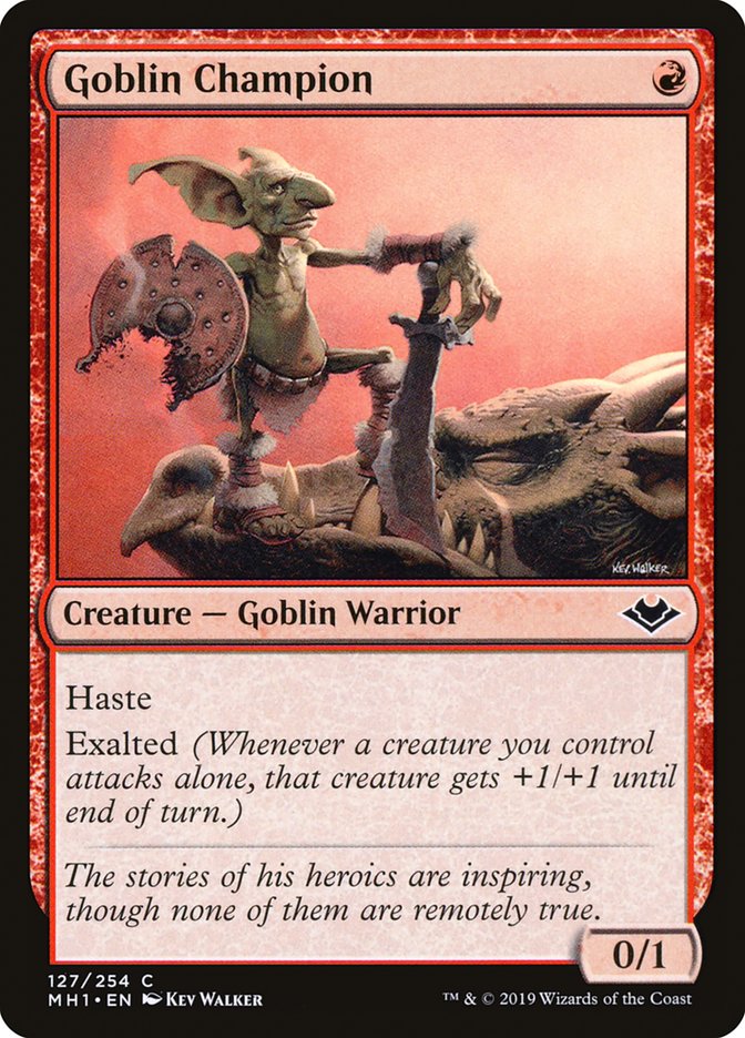 Goblin Champion [Modern Horizons] | Mindsight Gaming