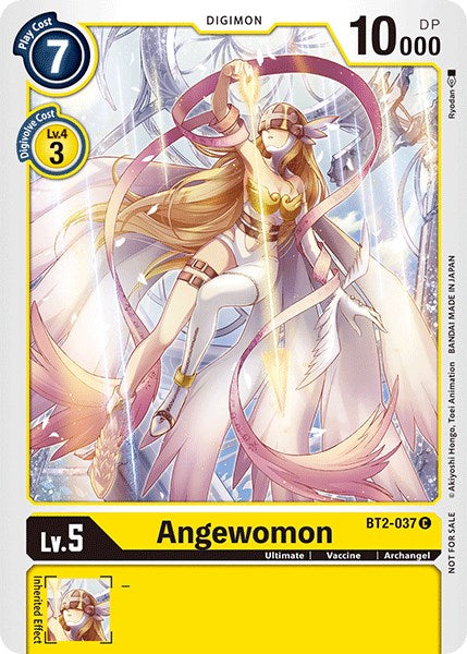 Angewomon [BT2-037] (Official Tournament Pack Vol.3) [Release Special Booster Promos] | Mindsight Gaming