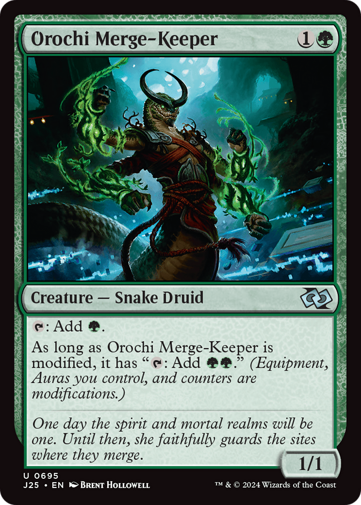 Orochi Merge-Keeper [Foundations Jumpstart] | Mindsight Gaming