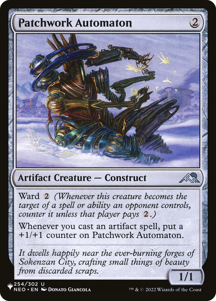 Patchwork Automaton [The List Reprints] | Mindsight Gaming