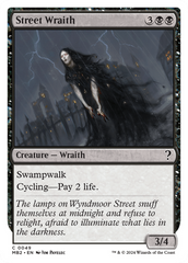 Street Wraith (White Border) [Mystery Booster 2] | Mindsight Gaming