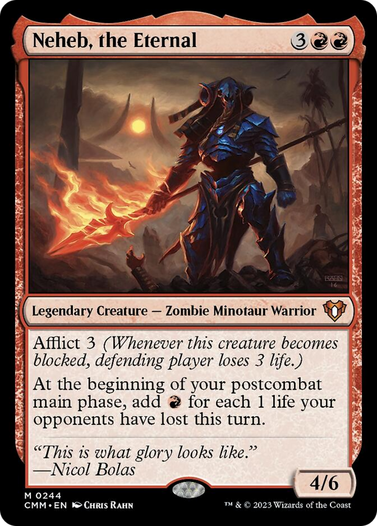 Neheb, the Eternal [Commander Masters] | Mindsight Gaming