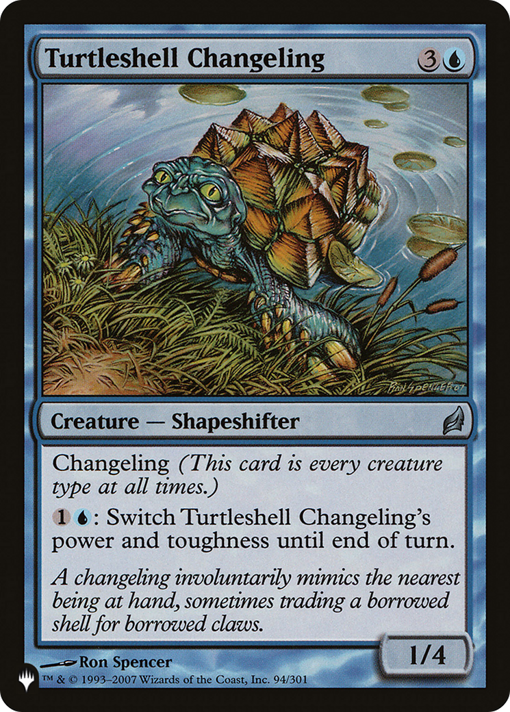 Turtleshell Changeling [The List Reprints] | Mindsight Gaming