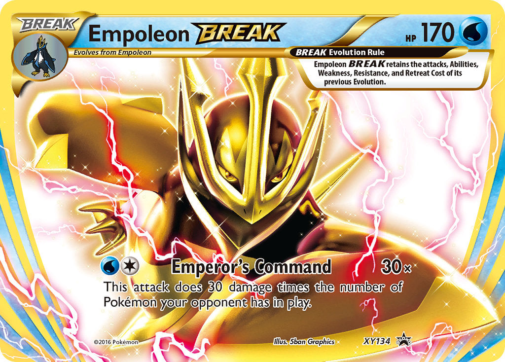 Empoleon BREAK (XY134) [XY: Black Star Promos] | Mindsight Gaming