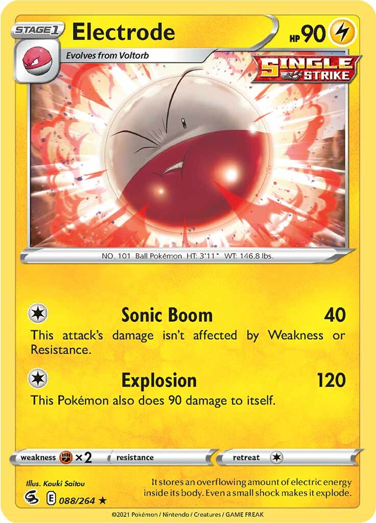 Electrode (088/264) [Sword & Shield: Fusion Strike] | Mindsight Gaming